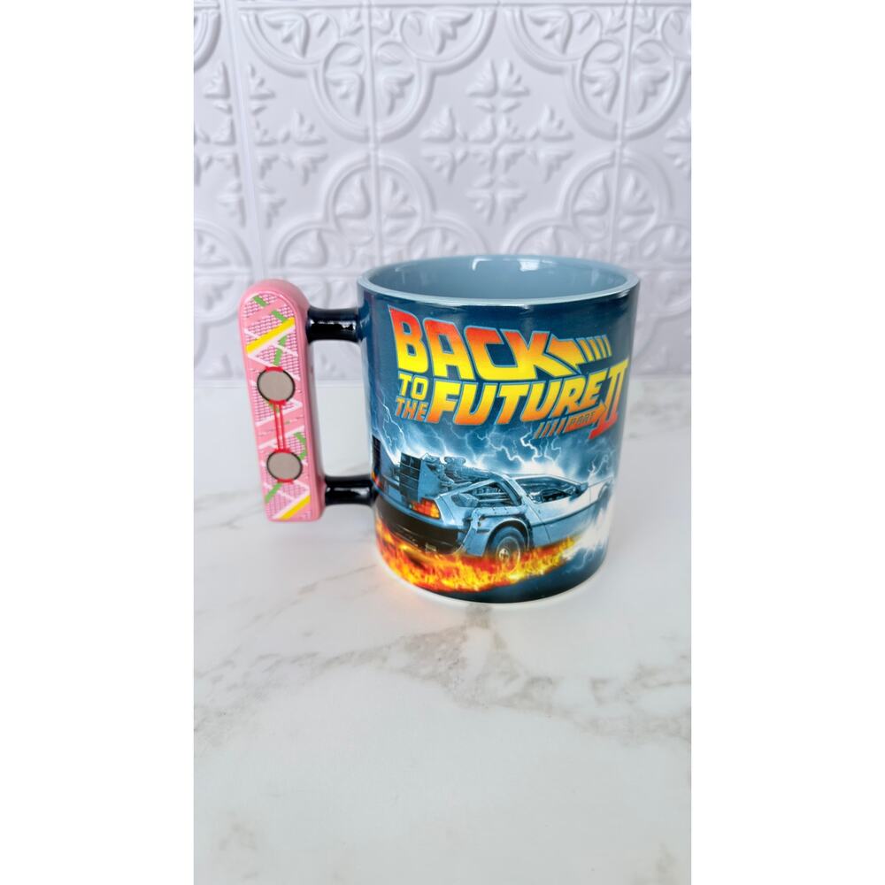 Back to the Future Part II DeLorean 20 oz Ceramic Mug NEW